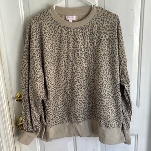 EUC Boutique Leopard Tunic